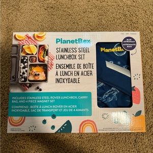 PlanetBox Rover Stainless Steel Lunchbox Set